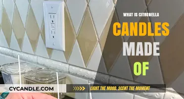 Citronella Candles Ingredients: Natural Oils, Wax, and Their Benefits