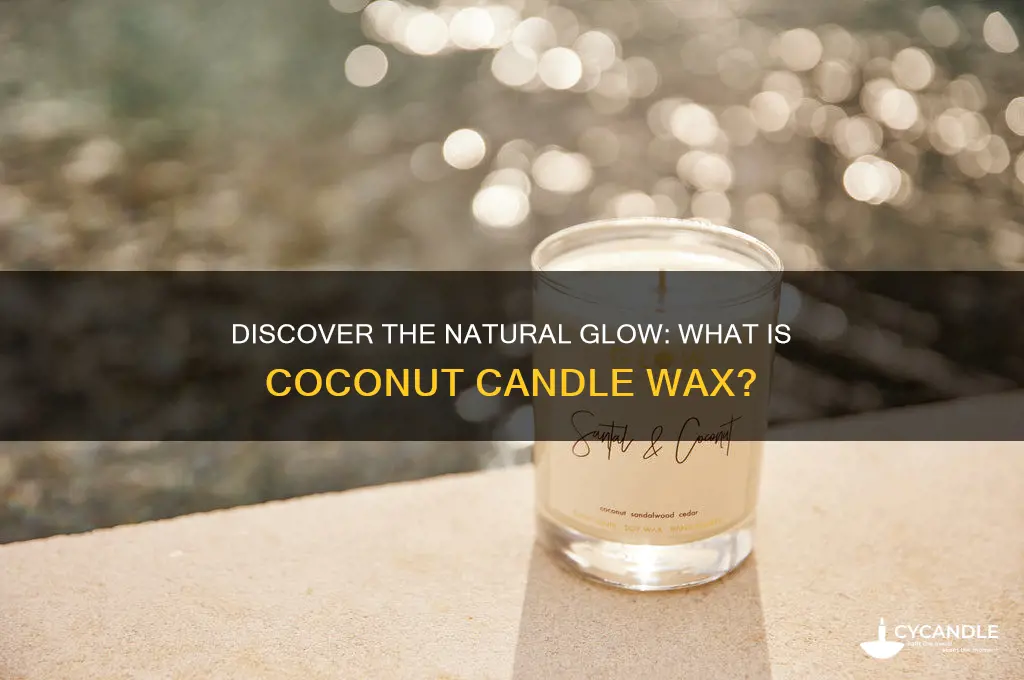what is coconut candle wax