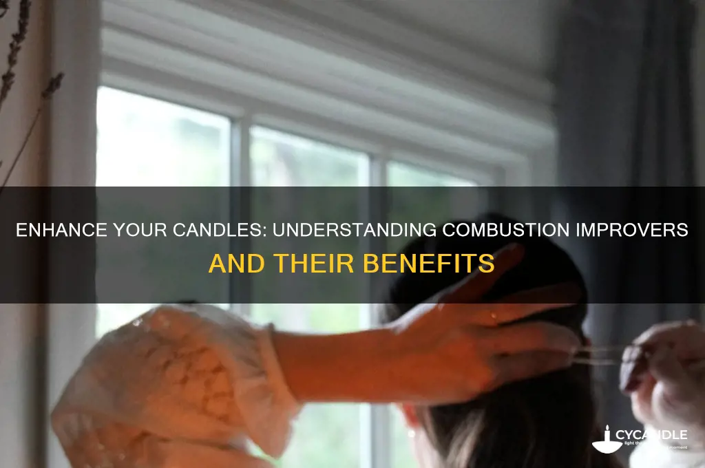 what is combustion improver for candles