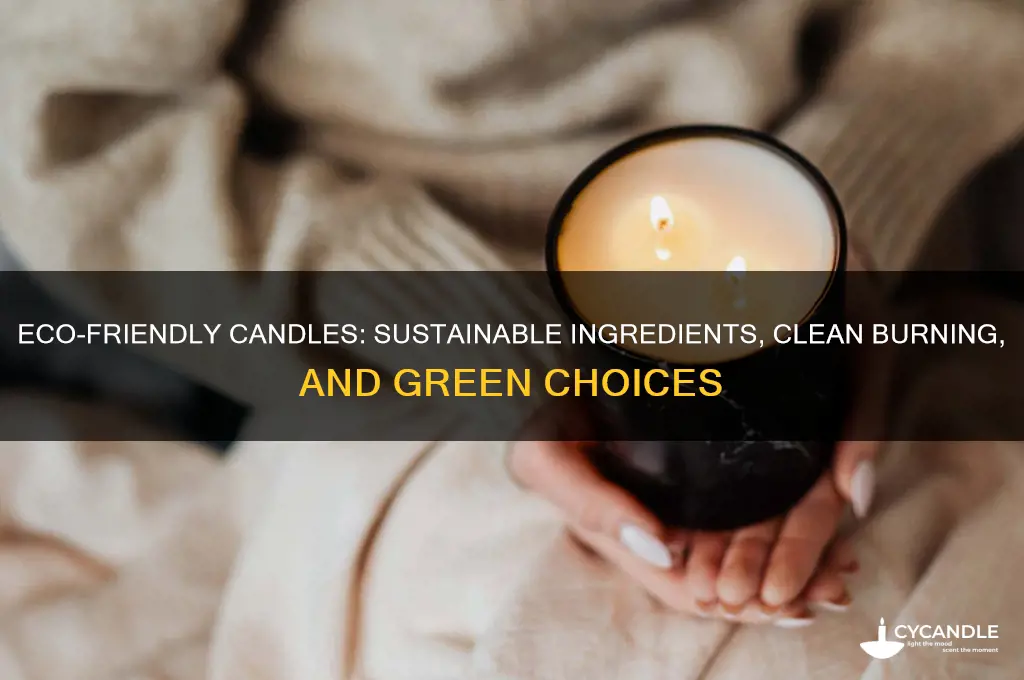 what is considered eco friendly candles