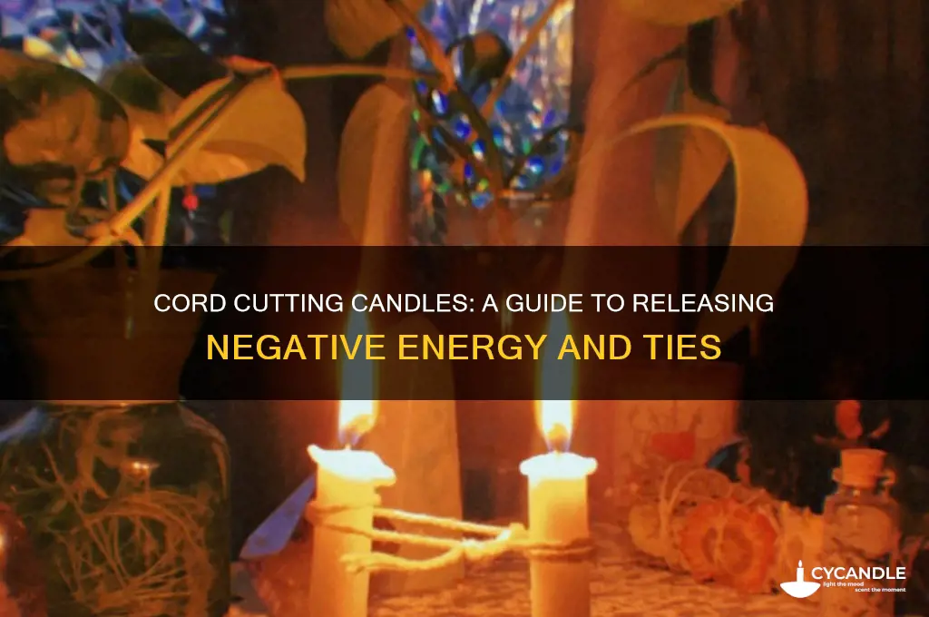 what is cord cutting candles