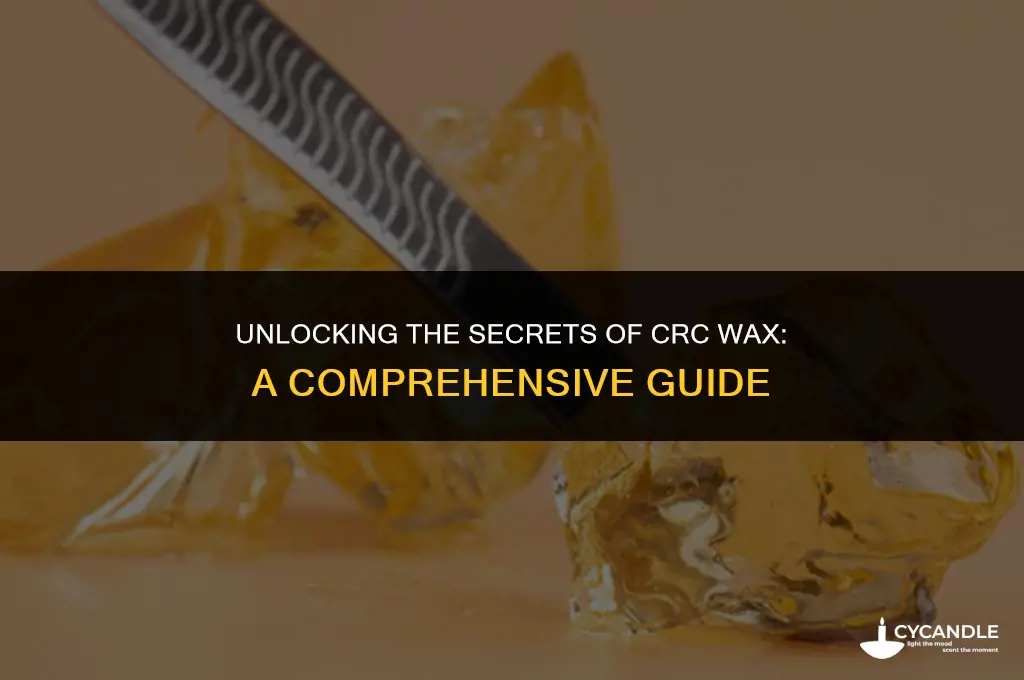 what is crc wax