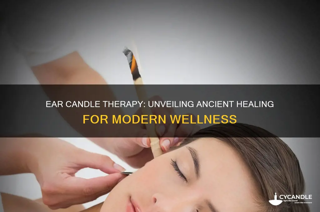 what is ear candle therapy