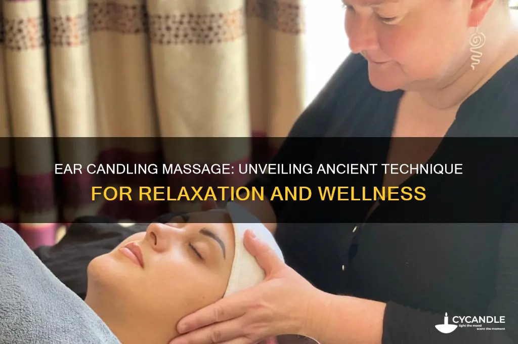 what is ear candling massage