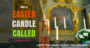 The Easter Candle: Unveiling the Sacred Name and Its Significance