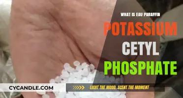 Understanding Eau Paraffin Potassium Cetyl Phosphate: Uses and Benefits Explained