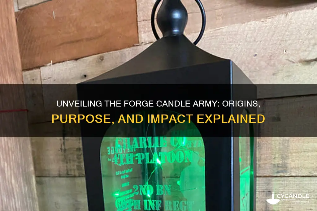 what is forge candle army