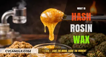 Exploring the Essence: What is Hash Rosin Wax?