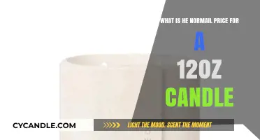 Understanding the Average Price for a 120z Candle: A Buyer's Guide