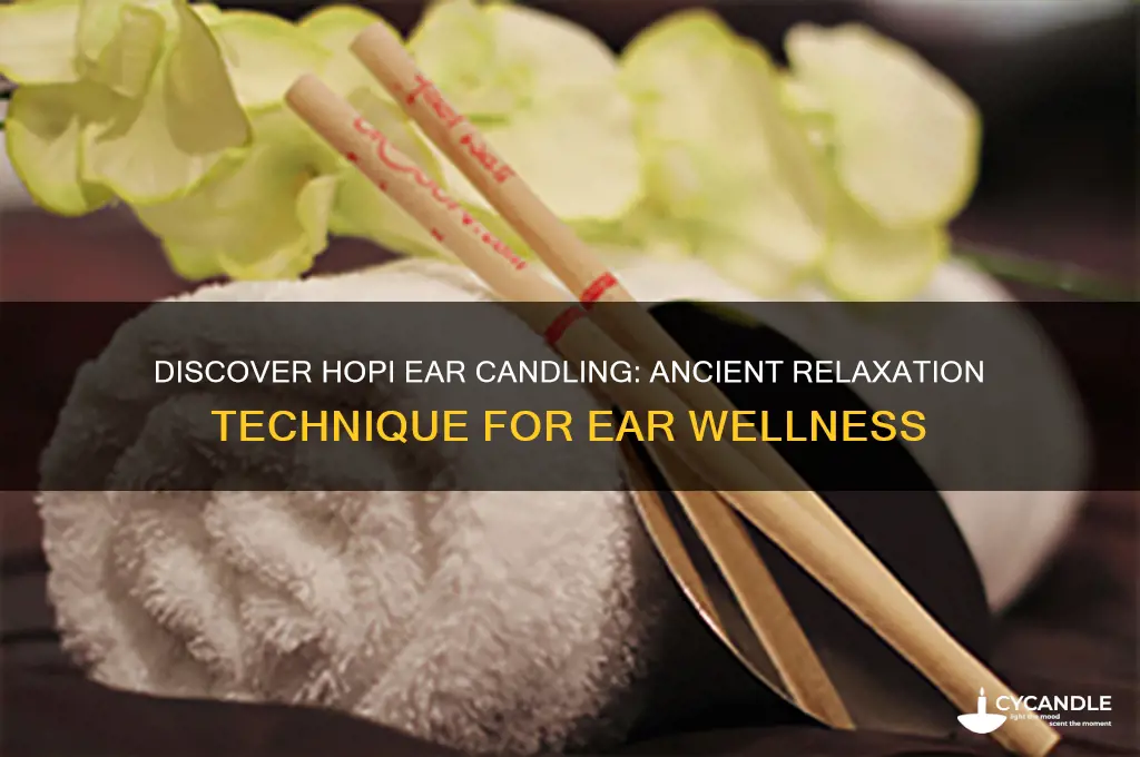 what is hopi ear candling