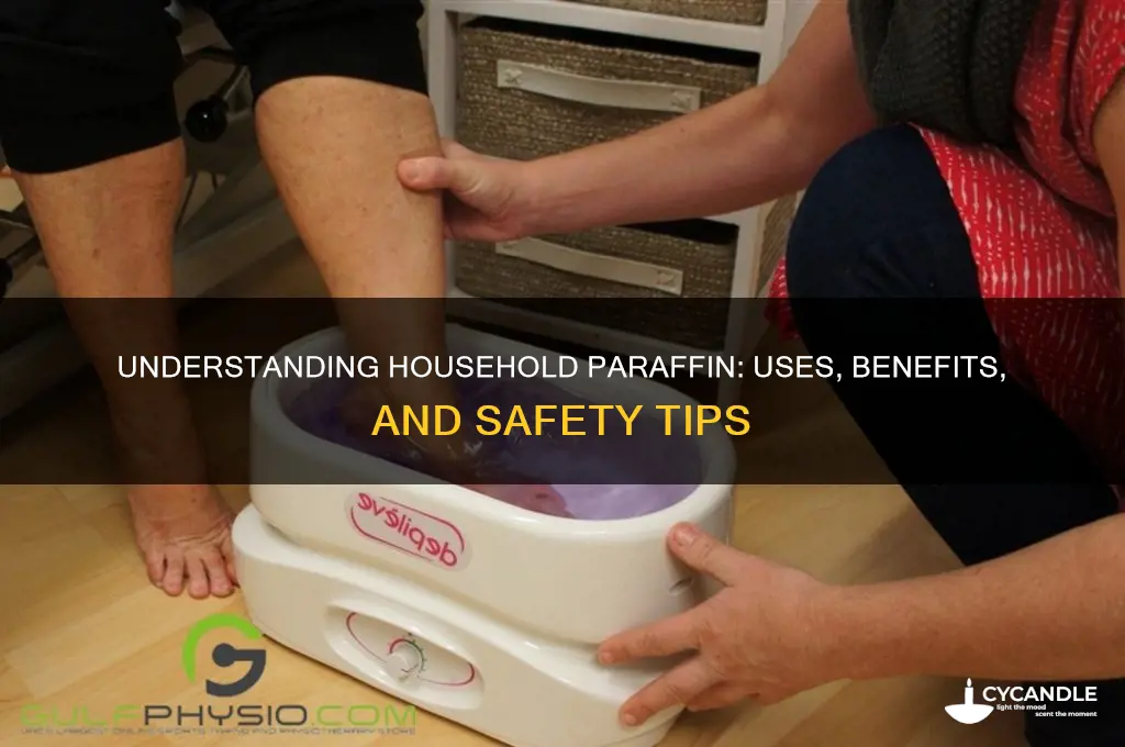 what is houshold paraffin