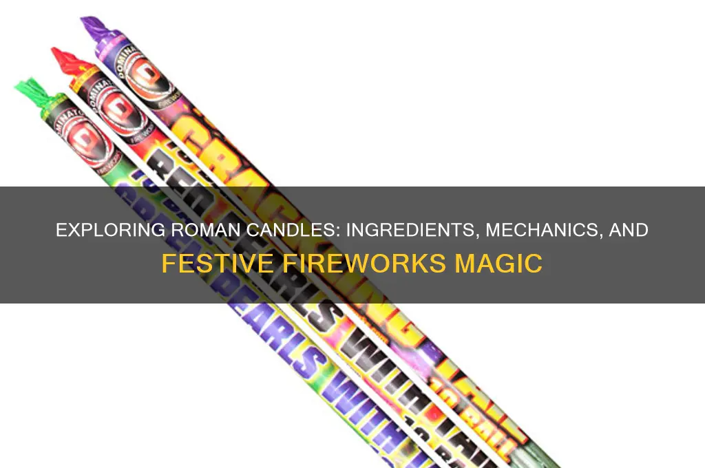 what is in a roman candle