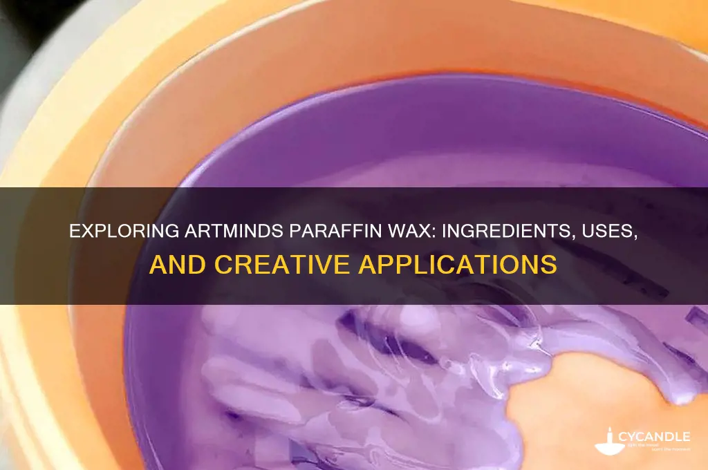 what is in artminds paraffin wax