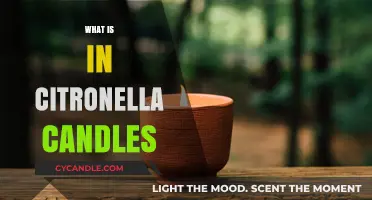 Candle Chemistry: Citronella's Secret Power