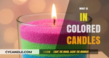 Unveiling the Secrets: What's Inside Colored Candles and How They're Made