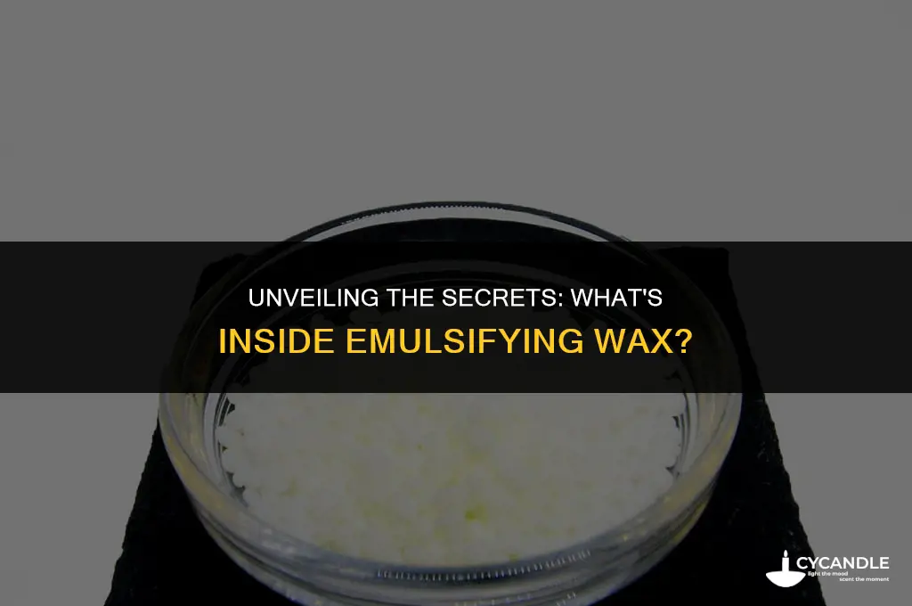 what is in emulsifying wax