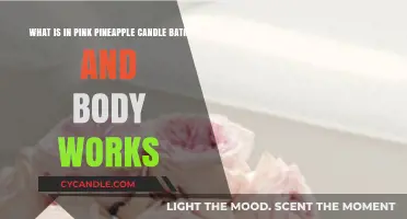 Unveiling Pink Pineapple Candle: Bath & Body Works' Tropical Scent Secrets