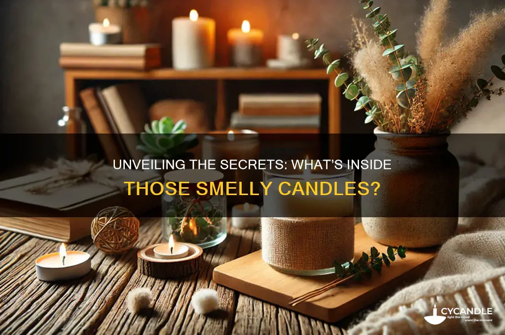 what is in smelly candles