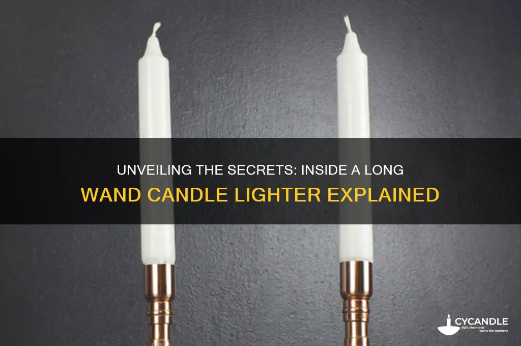 what is inside a long wand candle lighter