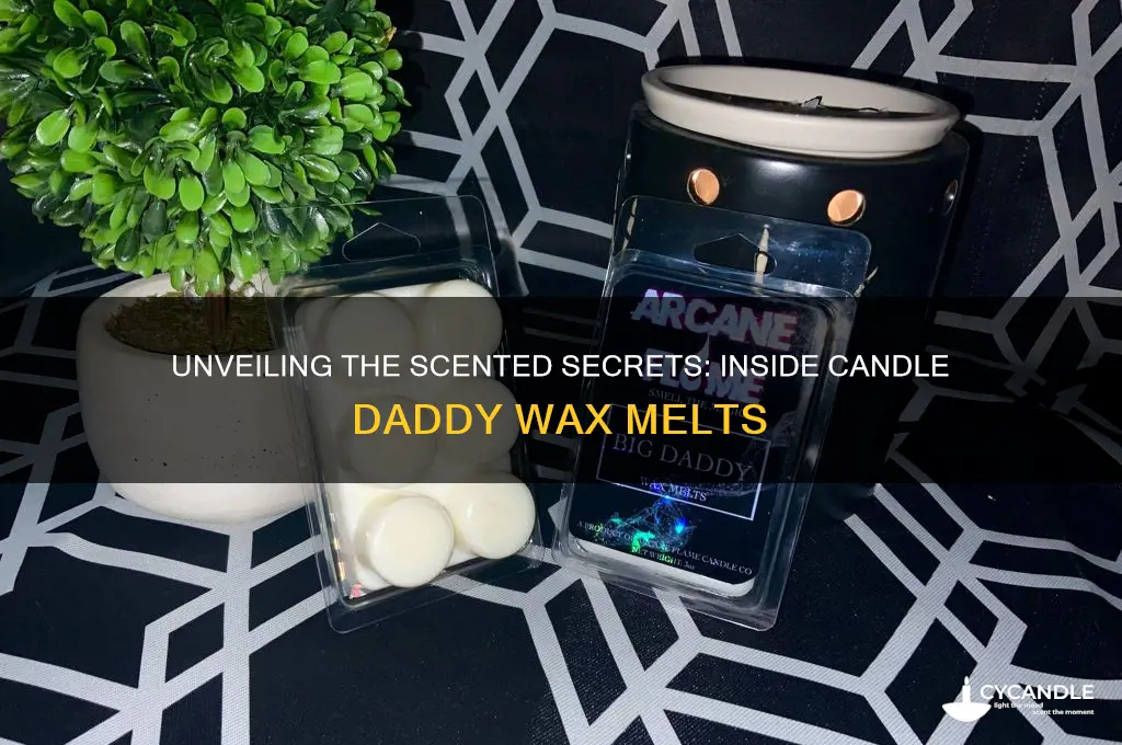 what is inside the candle daddy wax melt