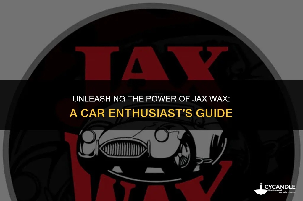 what is jax wax for cars