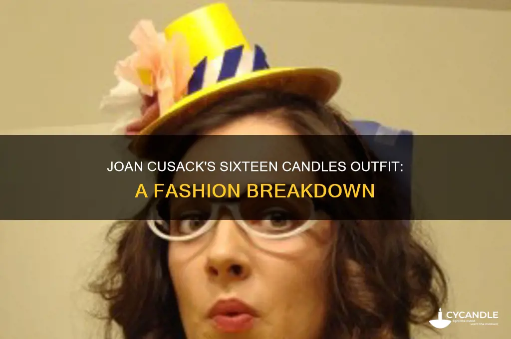what is joan cusack wearing in sixteen candles