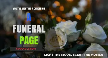 Lighting a Candle on a Funeral Page: Symbolism and Digital Remembrance