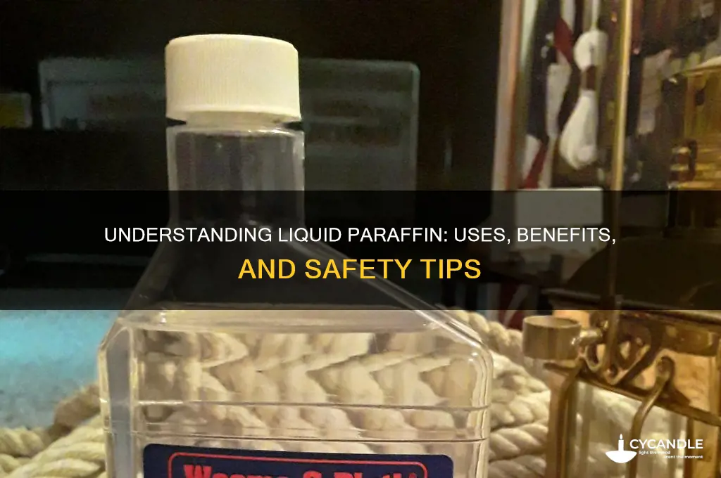 what is liguid paraffin