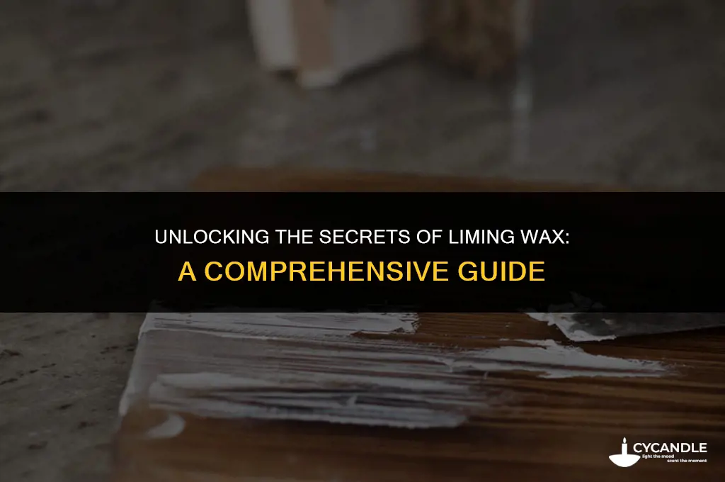 what is liming wax