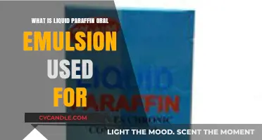 Liquid Paraffin Oral Emulsion: Uses, Benefits, and Applications Explained