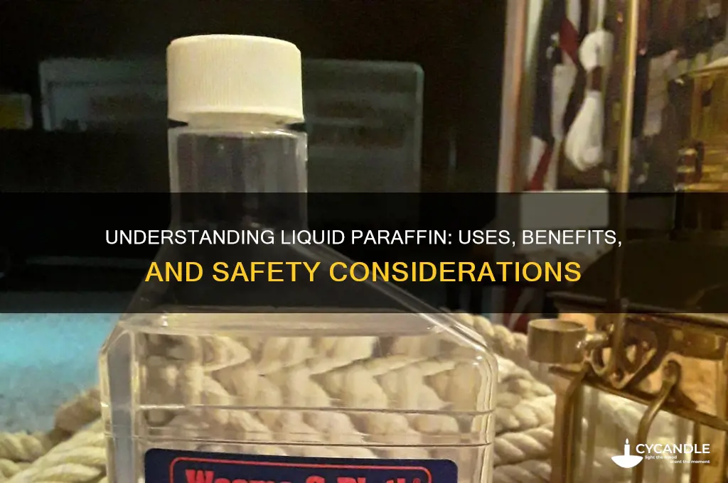 what is liquid paraffin