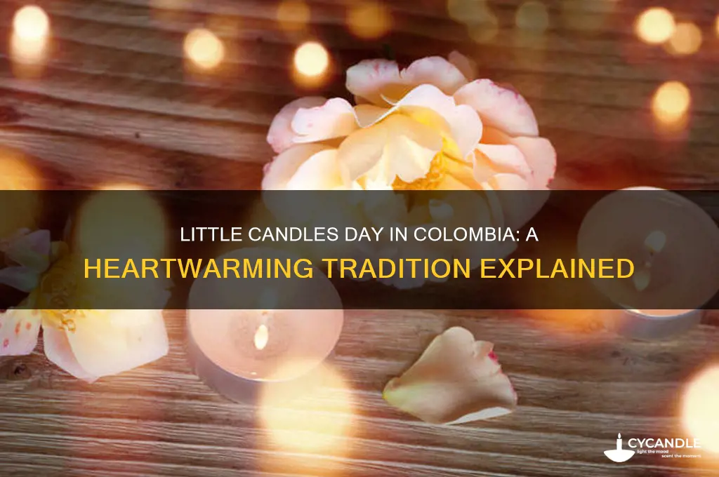 what is little candles day in colombia