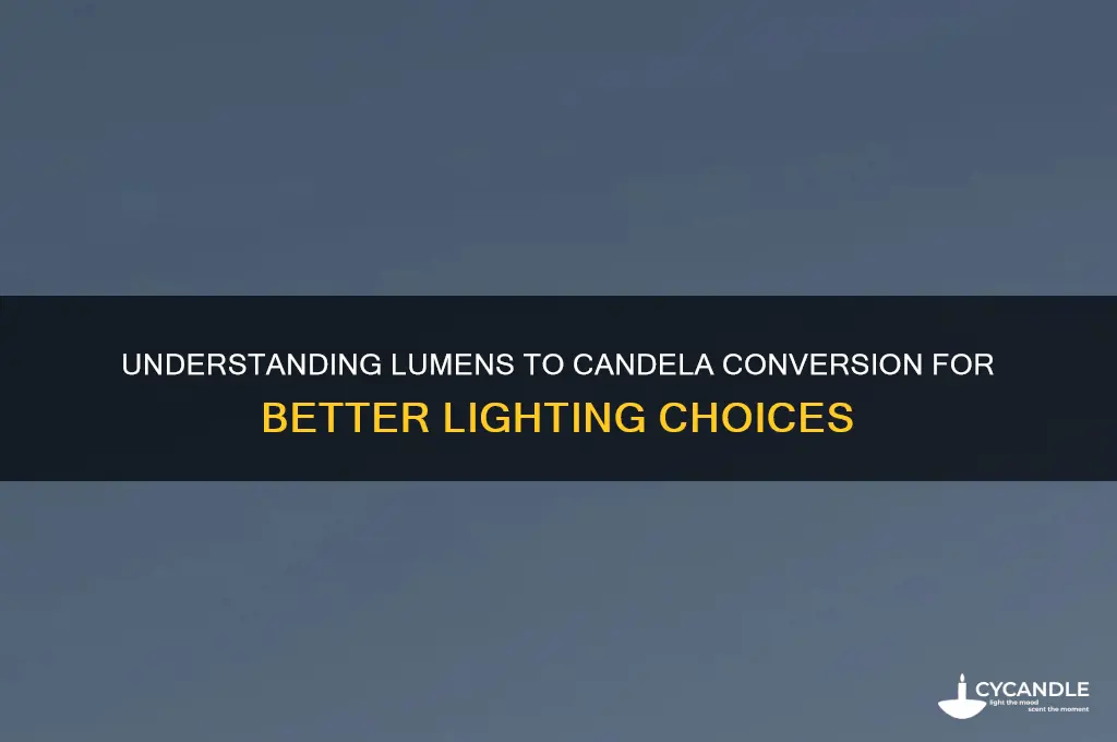 what is lumens to candle