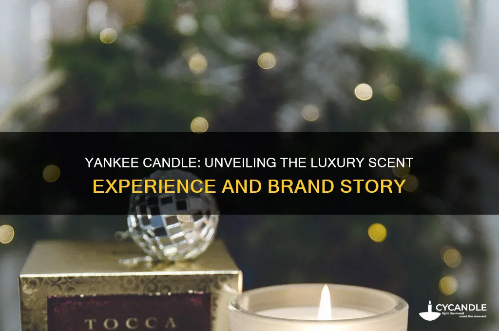 what is luxury candle brand yankee candle