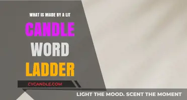 From Lit to Ladder: Unraveling the Creative Word Puzzle of a Candle