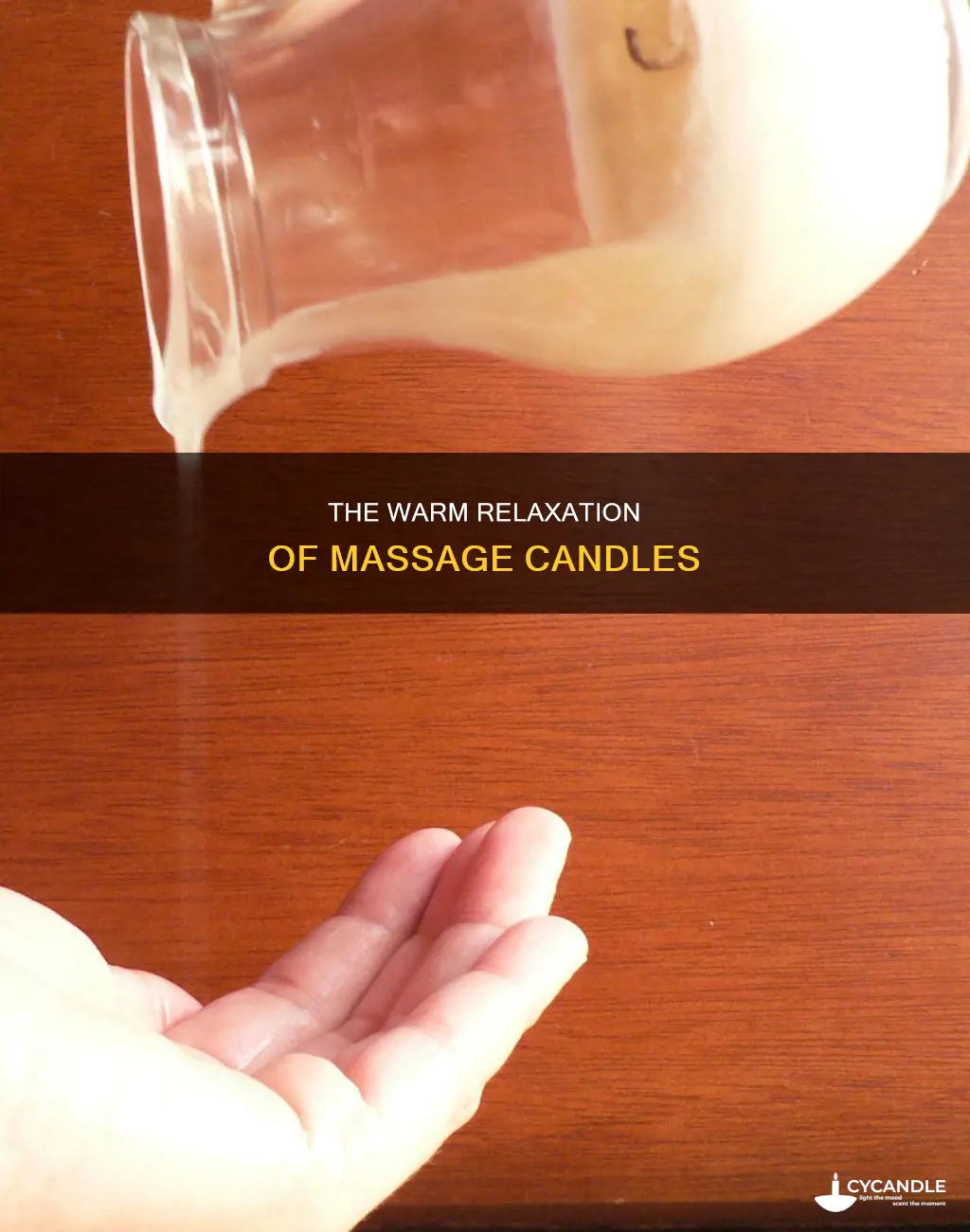 what is massage candle