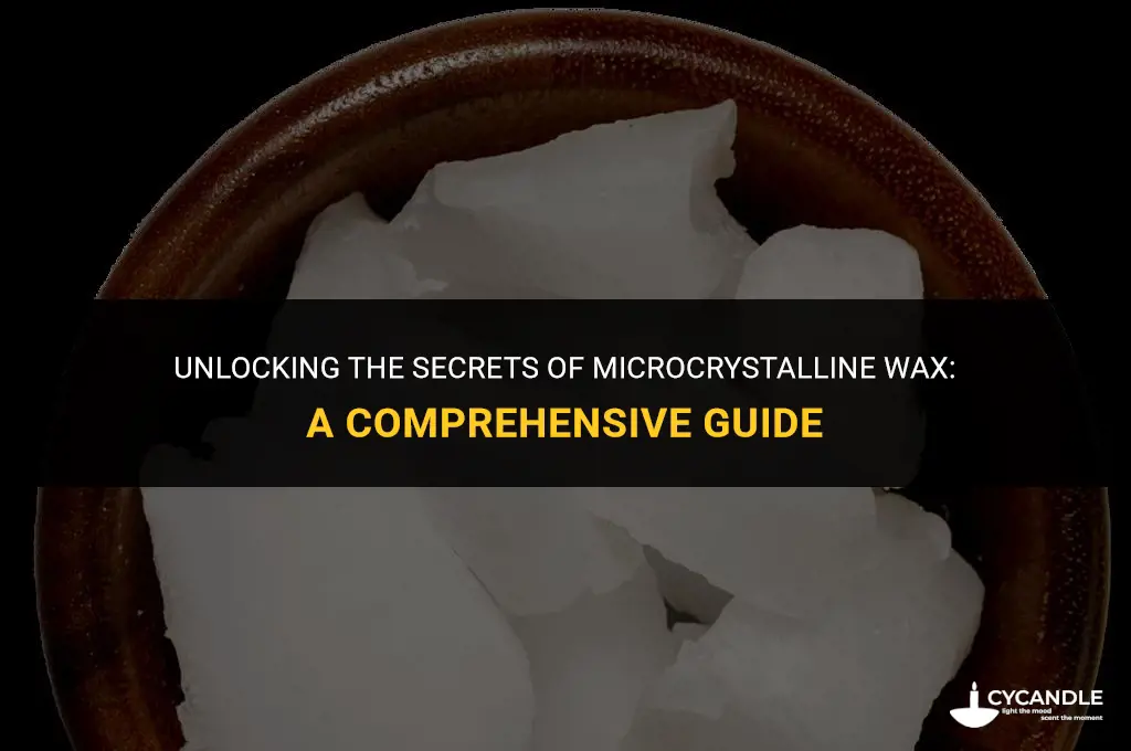 what is micro crystalline wax