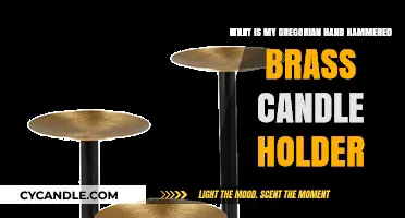 Unveiling the Elegance of My Gregorian Hand-Hammered Brass Candle Holder