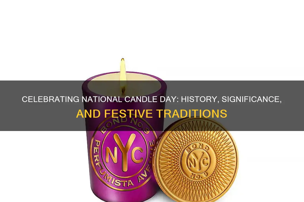 what is national candle day