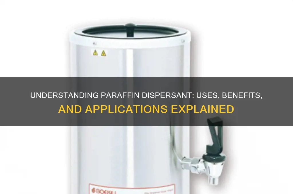 what is paraffin dispersant