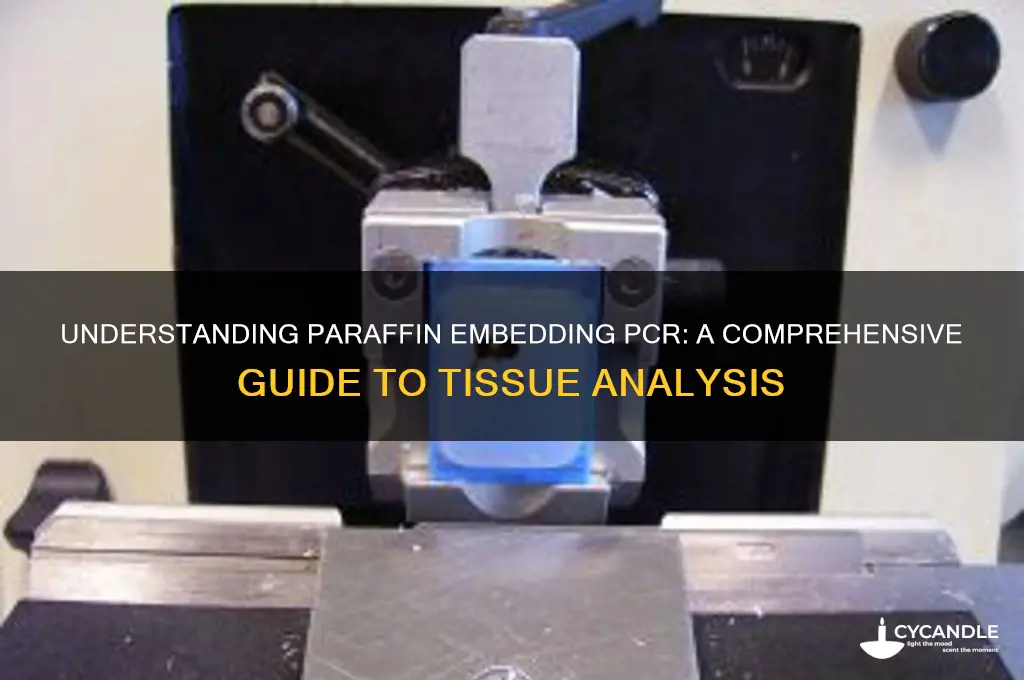 what is paraffin embedding pcr