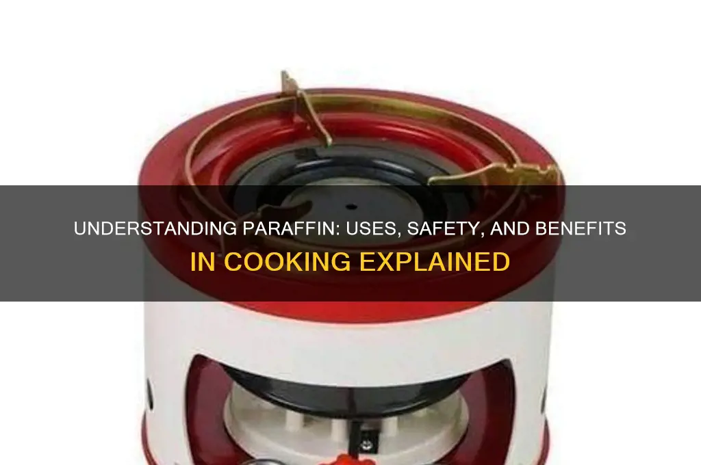 what is paraffin for cooking