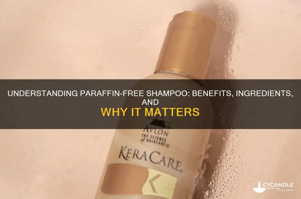what is paraffin free shampoo