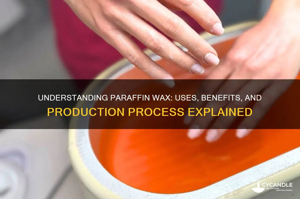 what is parrafin wax