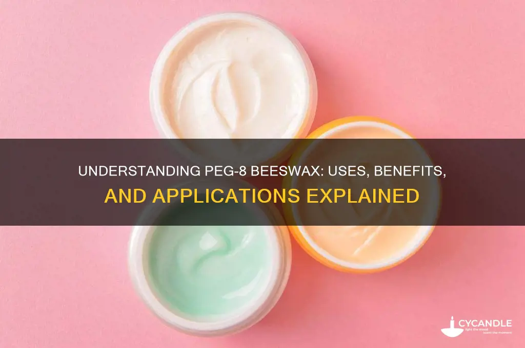 what is peg 8 beeswax