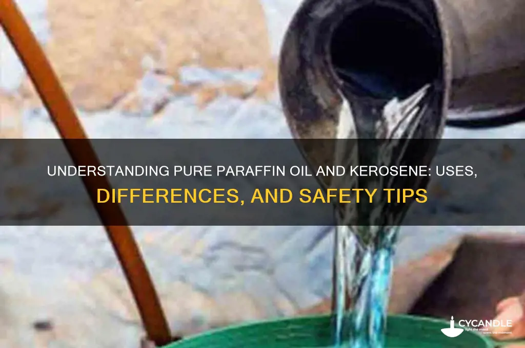 what is pure paraffin oil and kerosene