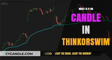 Understanding the 'R' Symbol on Candles in Thinkorswim Platform