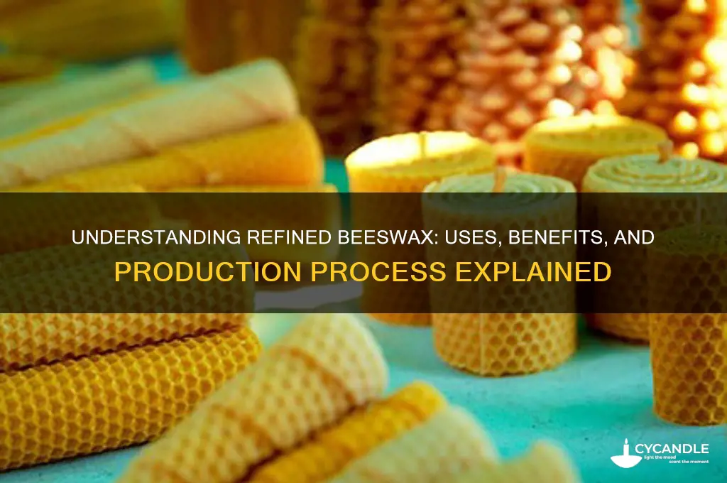what is refined beeswax