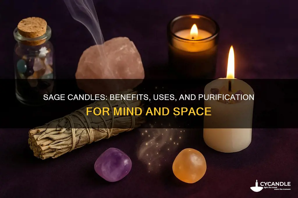 what is sage candle good for