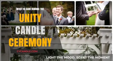 Unity Candle Ceremony: Words of Love and Commitment Explained